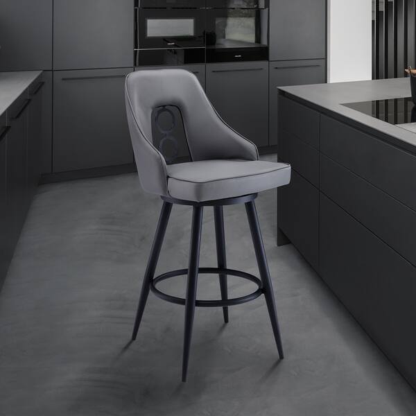 Shop Armen Living Ruby Contemporary 26 Counter Height Barstool In