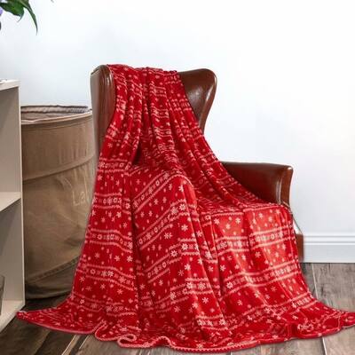 Red Blankets Throws Find Great Bedding Deals Shopping At Overstock
