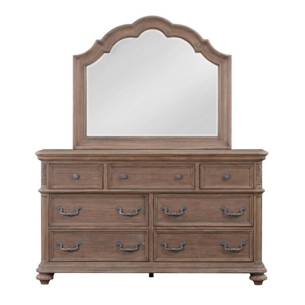Lancaster Brown Wood Dresser