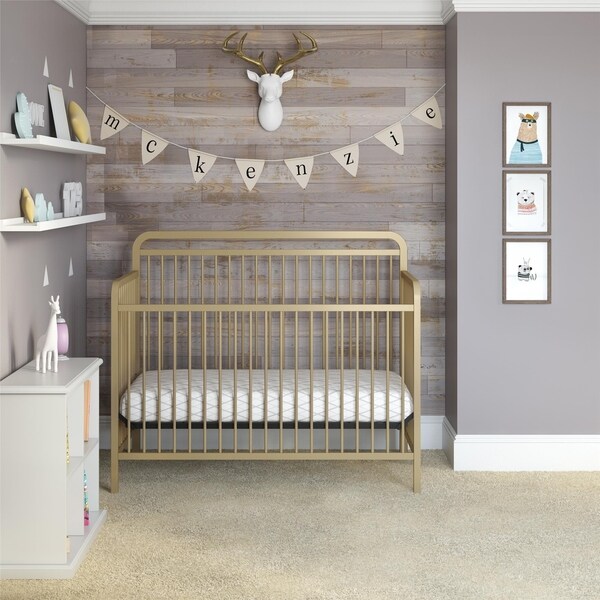4 in 1 metal crib