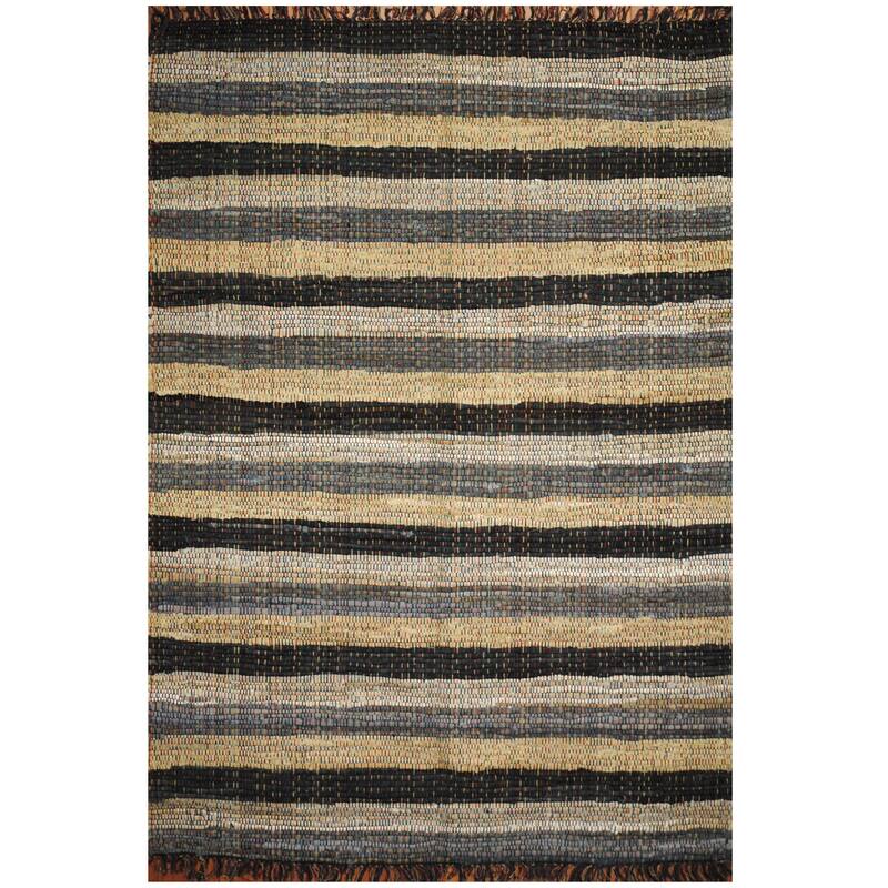 Handmade Wool Kilim (India) - 4' x 6'