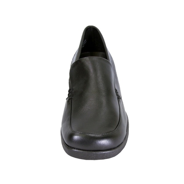 wide width leather shoes
