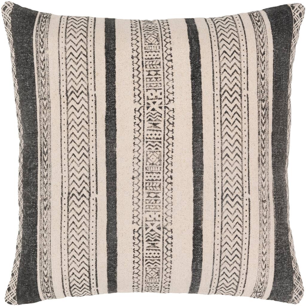 Shakti Bohemian 20-inch Poly or Feather Down Filled Throw Pillow