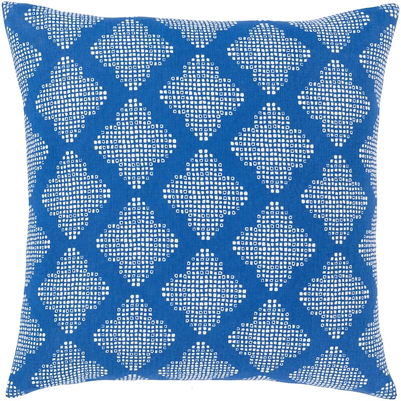Nelesha Bohemian Pillow Cover - Cover Only - Pillow Covers - Blue
