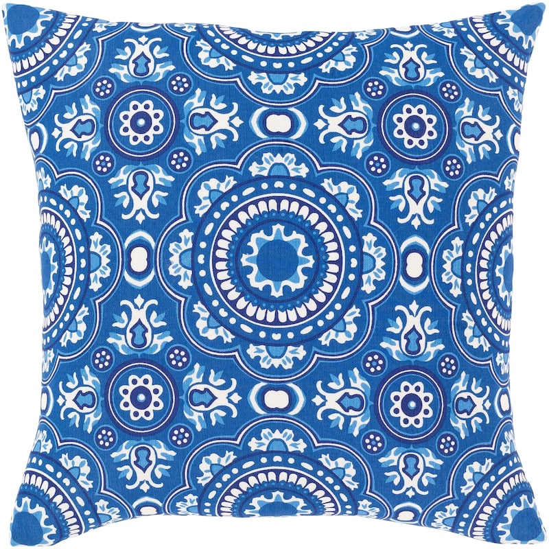 Lapis Bohemian Pillow Cover - Cover Only - Pillow Covers - Blue