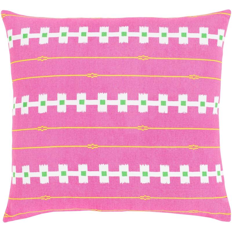 Reinier Bohemian 18-inch Poly or Feather Down Filled Throw Pillow