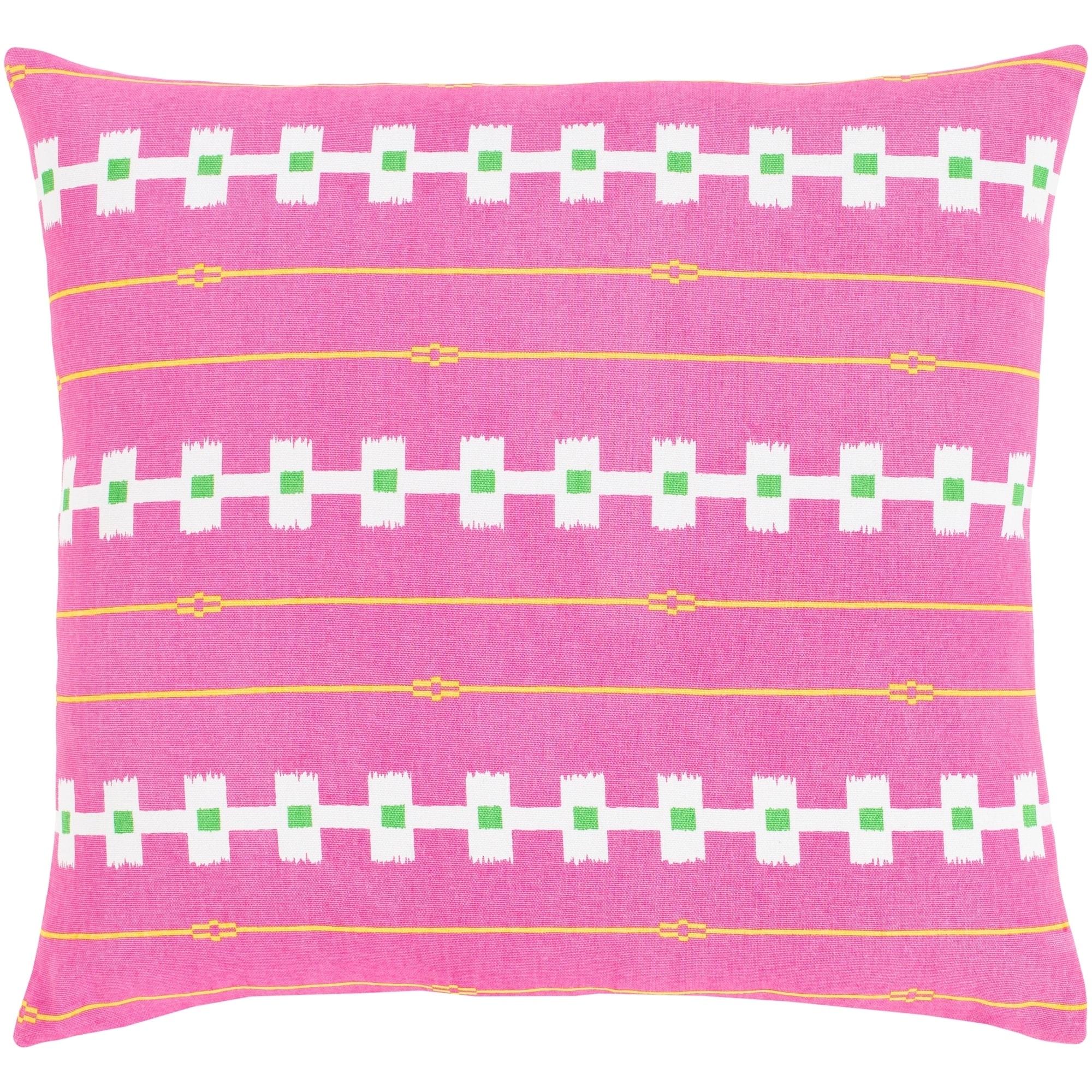 Reinier Bohemian 18-inch Poly or Feather Down Filled Throw Pillow