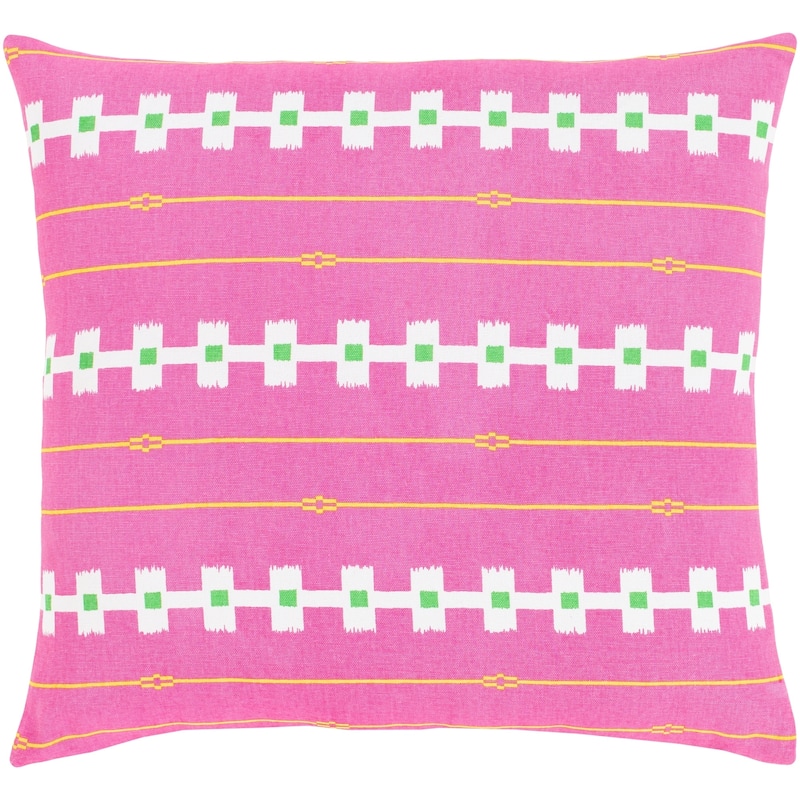 Reinier Bohemian Pillow Cover - Cover Only - Pillow Covers - Pink