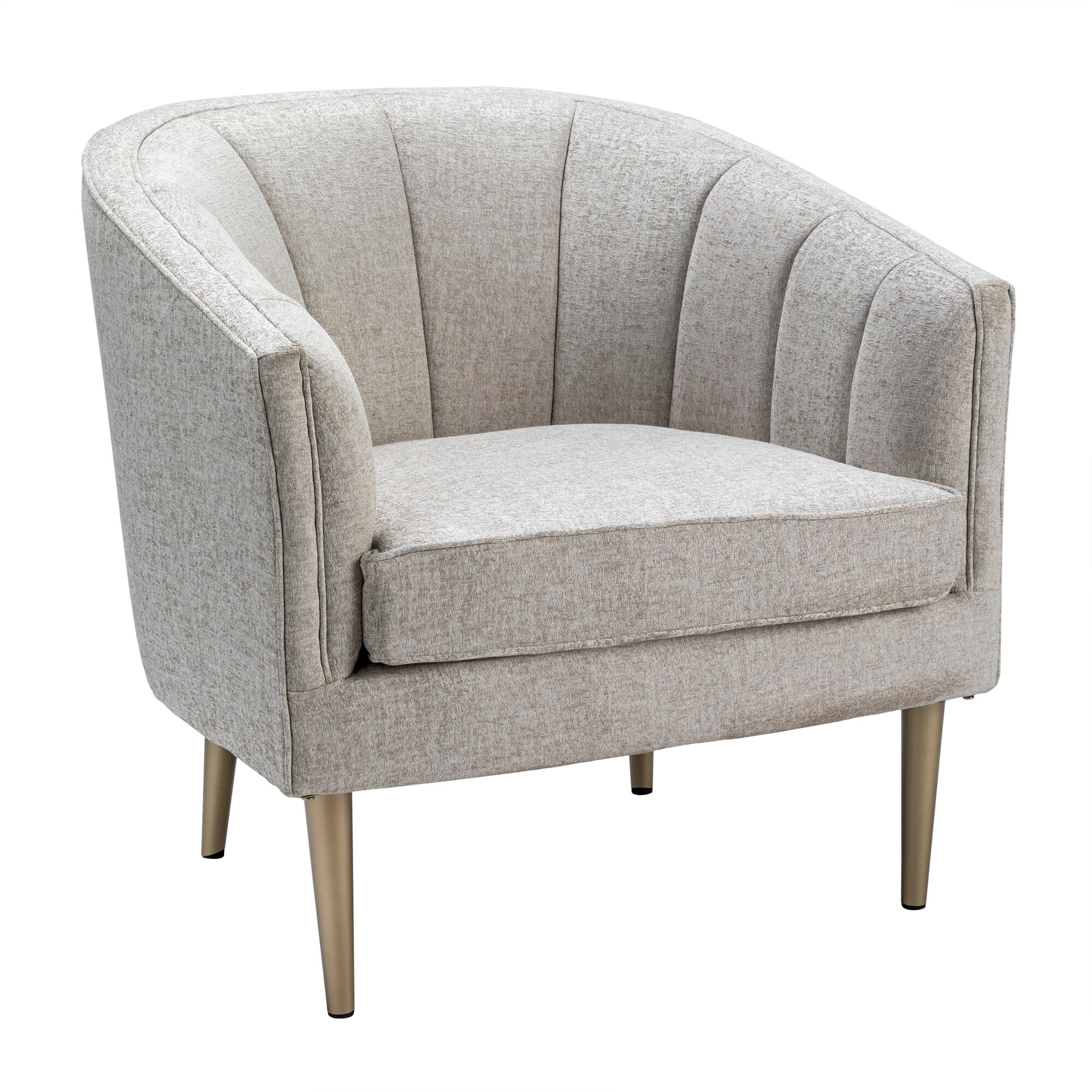 Channel back chair online slipcover