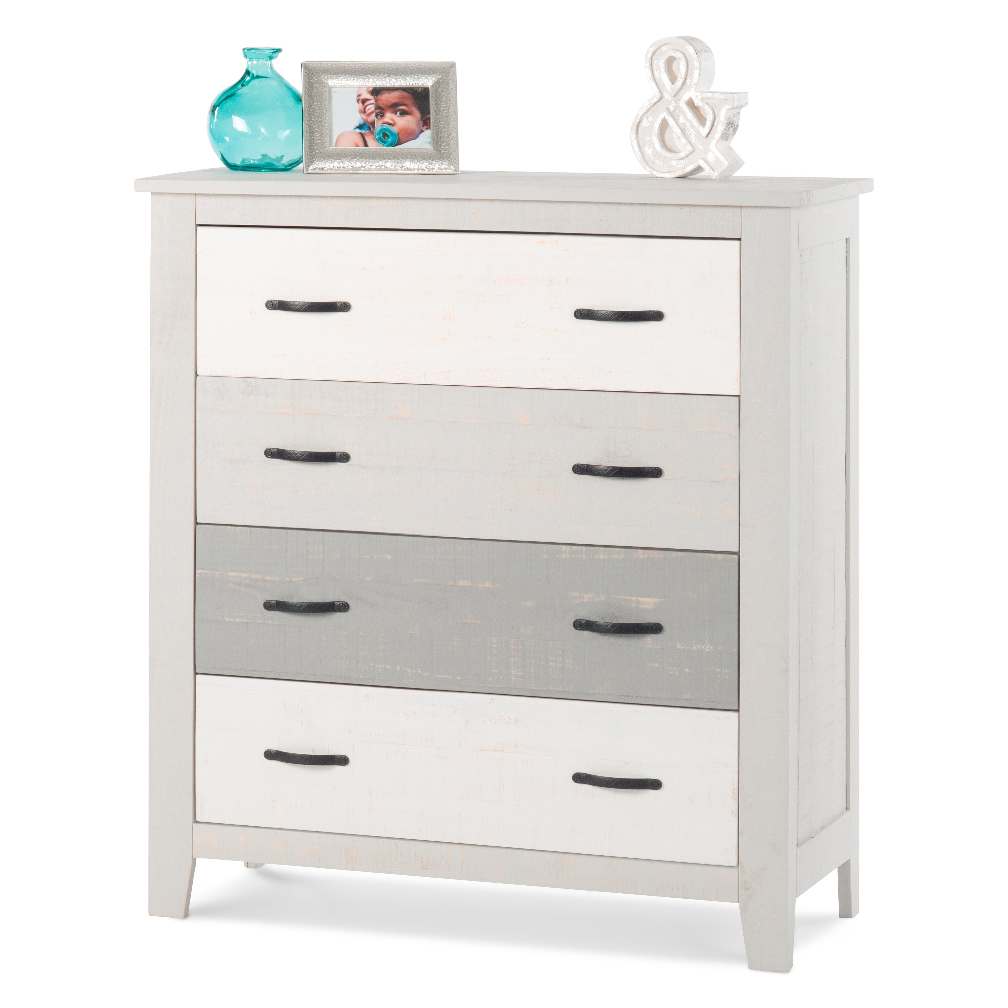 Shop Forever Eclectic Long Beach 4 Drawer Chest Free Shipping