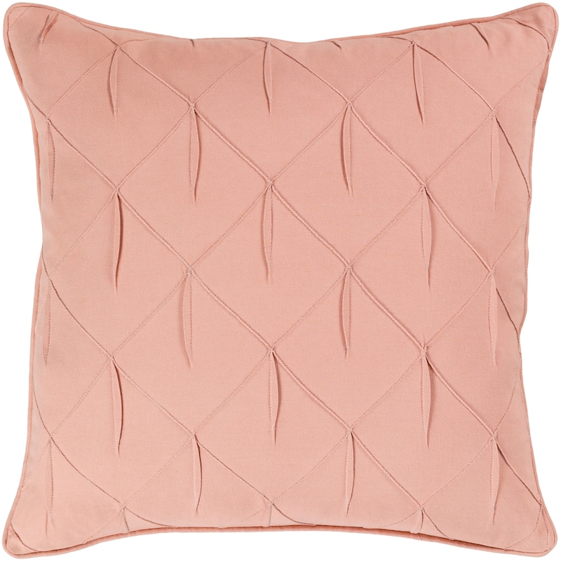 Miranda Textured 18-inch Poly or Feather Down Filled Throw Pillow