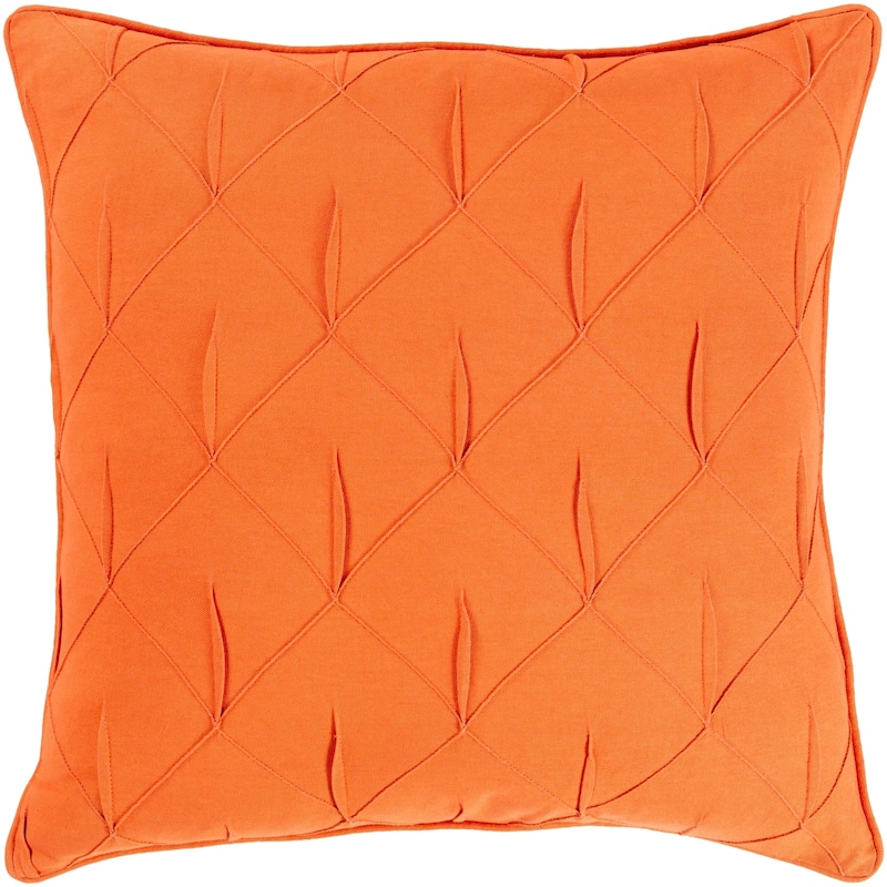 Miranda Textured 18-inch Poly or Feather Down Filled Throw Pillow