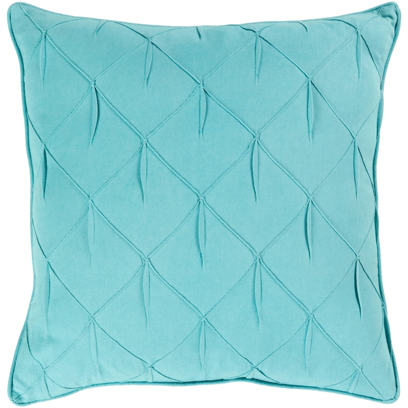 Miranda Textured 18-inch Poly or Feather Down Filled Throw Pillow