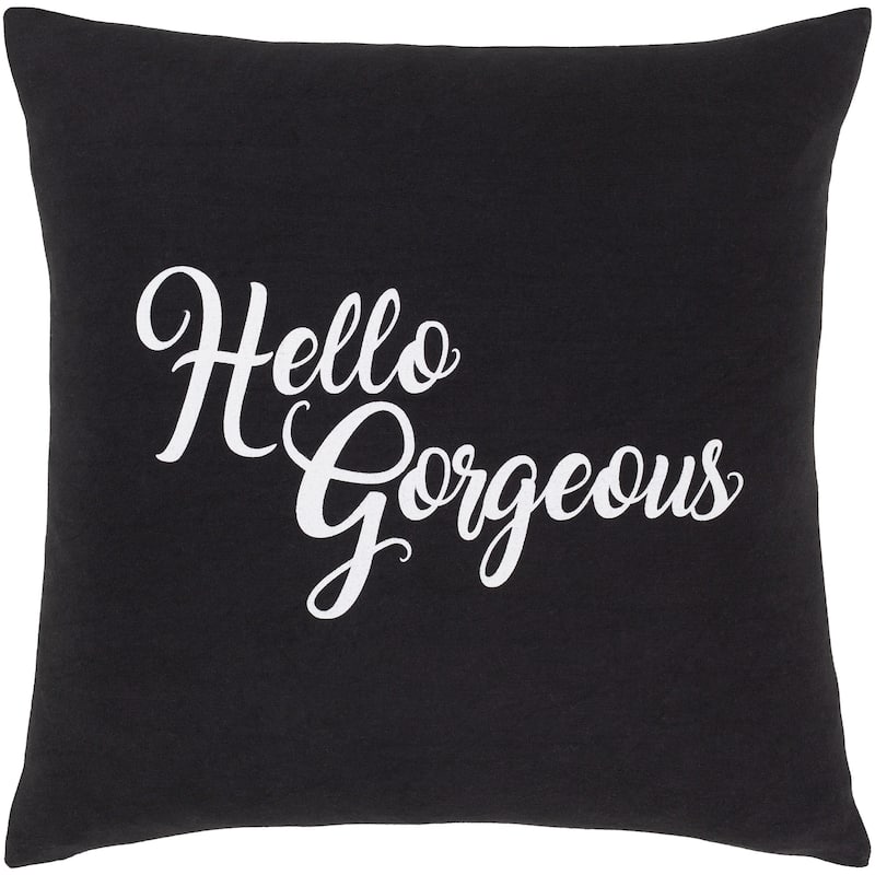 Artistic Weavers Donatella Novelty 18-inch Poly or Feather Down Filled Throw Pillow
