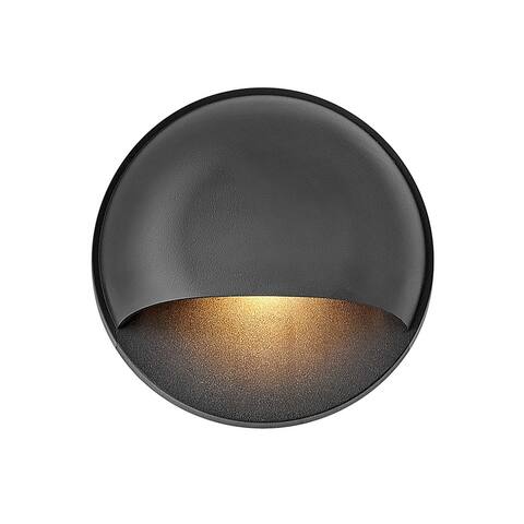 Hinkley Nuvi LED Outdoor Deck Light in Black