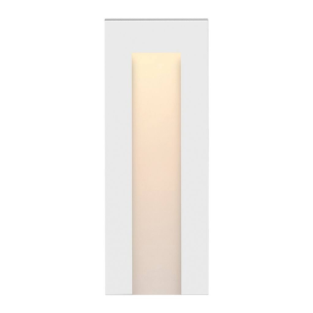 Hinkley Taper LED Outdoor Deck Light in Satin White