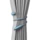 preview thumbnail 5 of 6, Wimbley Decorative Curtain Tieback (Set of 2) Blue