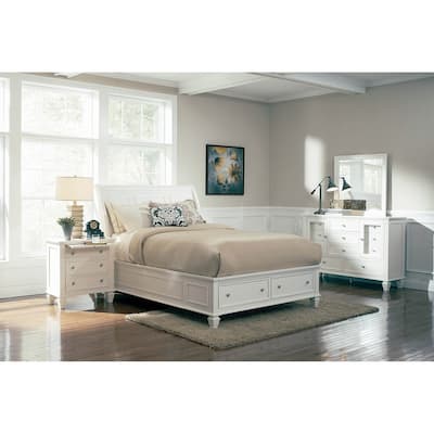 Buy Sleigh Bed Nautical Coastal Bedroom Sets Online At