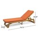 Maki Outdoor Acacia Wood Chaise Lounge and Cushion Sets (Set of 2) by Christopher Knight Home - Thumbnail 18
