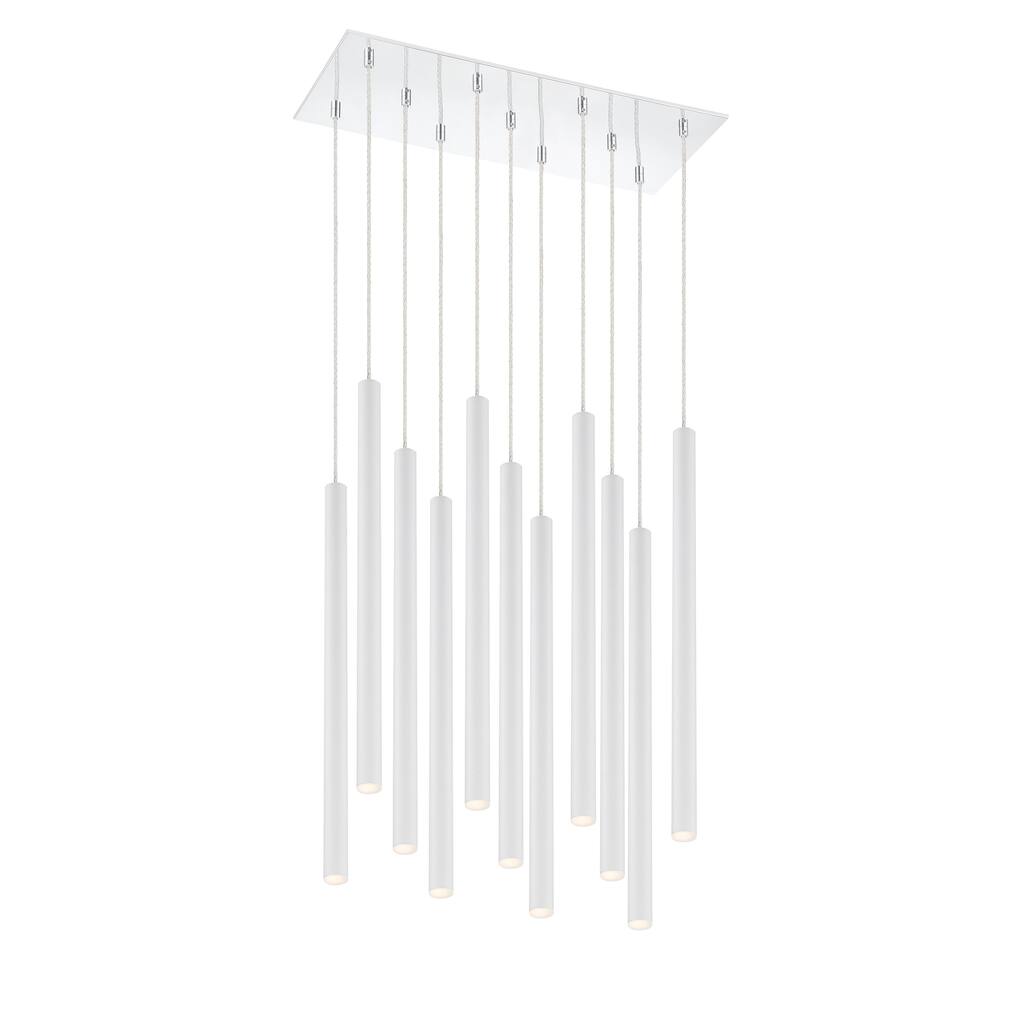 Forest 11 Light Island/Billiard in Chrome