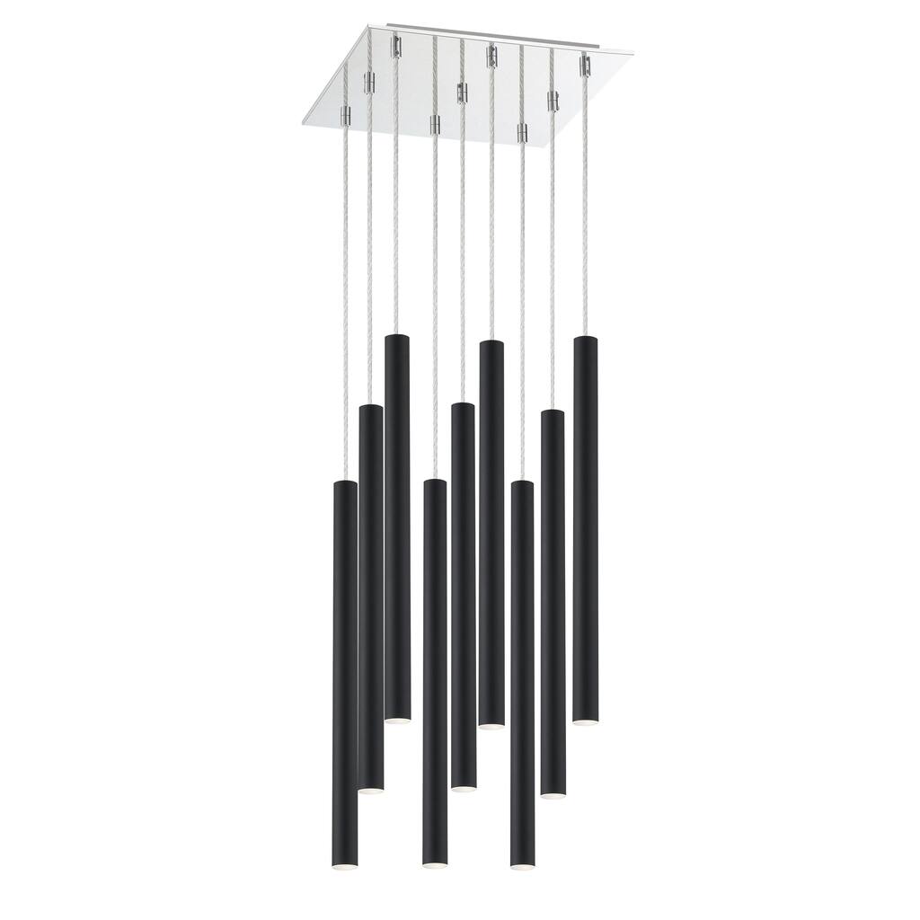 Forest 9 Light Island/Billiard in Chrome