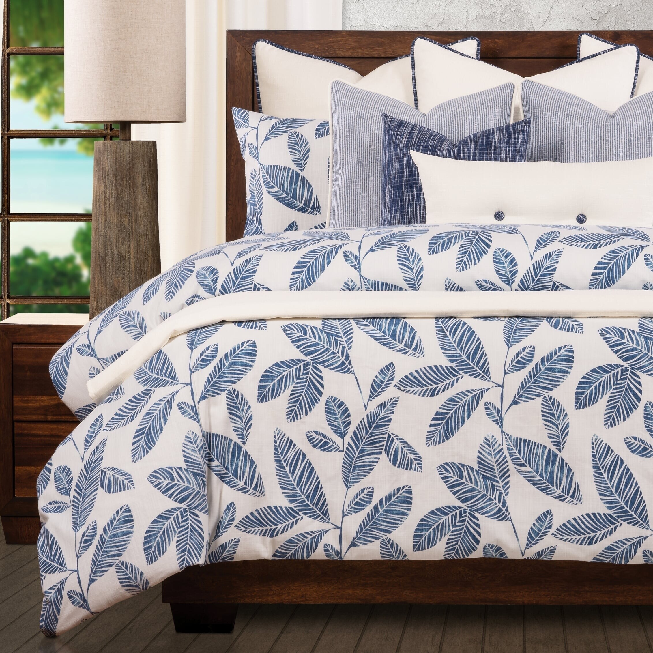 Shop Ernest Hemingway Blue Lagoon Tropical 6 Piece Duvet Cover Set