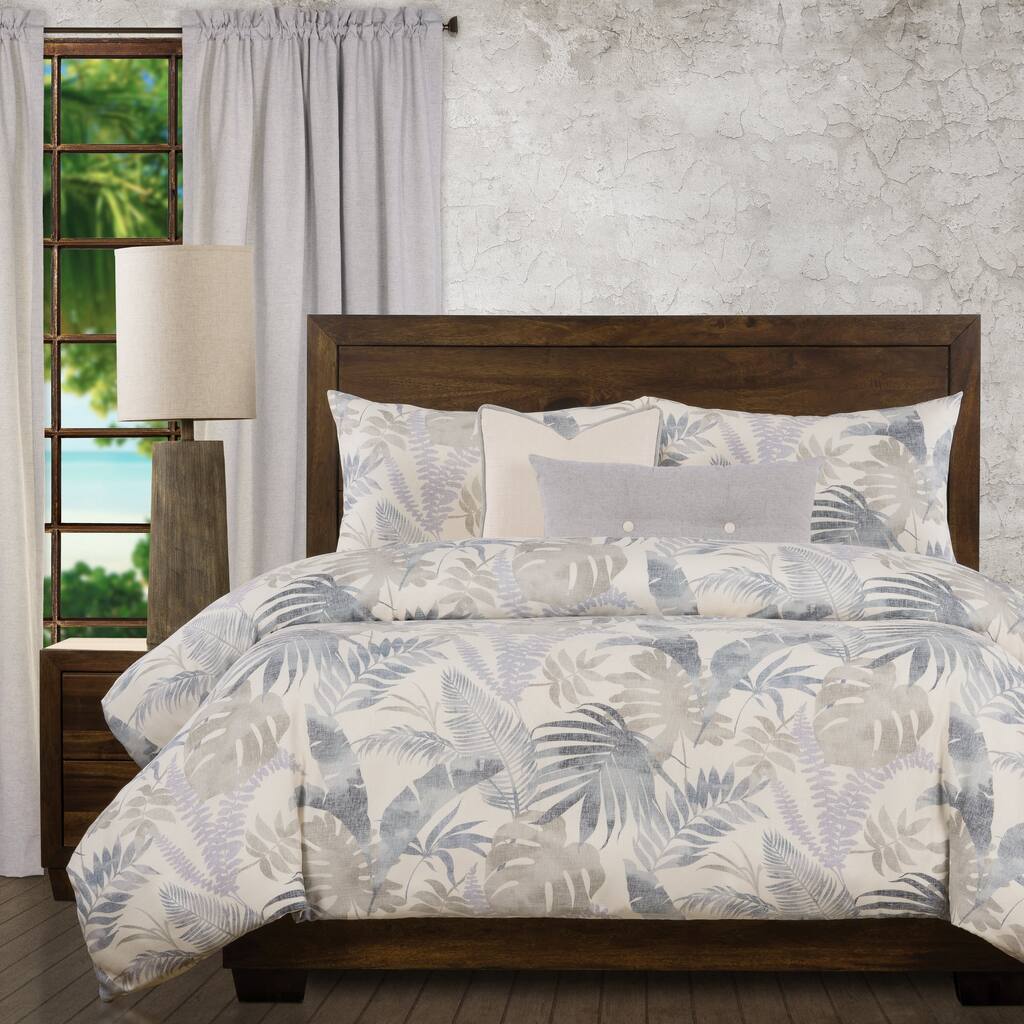 Ernest Hemingway Island Life Tropical 6 Piece Duvet Cover & Insert Set