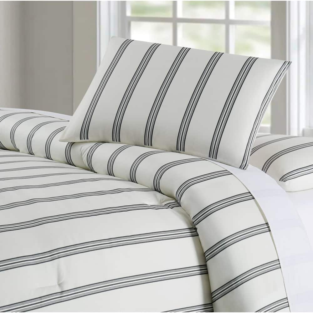 Porch & Den Spellman Striped 3-Piece Comforter Set