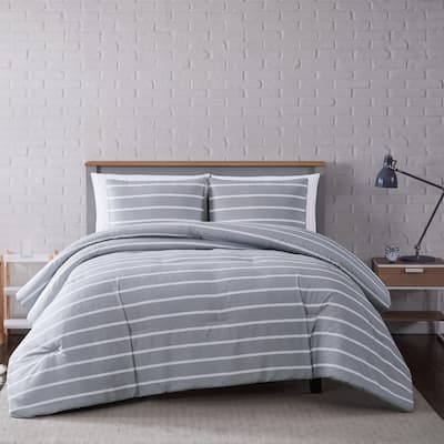 Porch & Den Sorrento Striped 3-piece Comforter Set