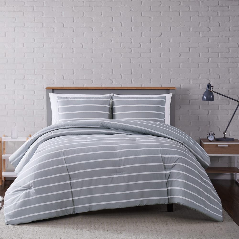 Porch & Den Sorrento Striped 3-piece Comforter Set
