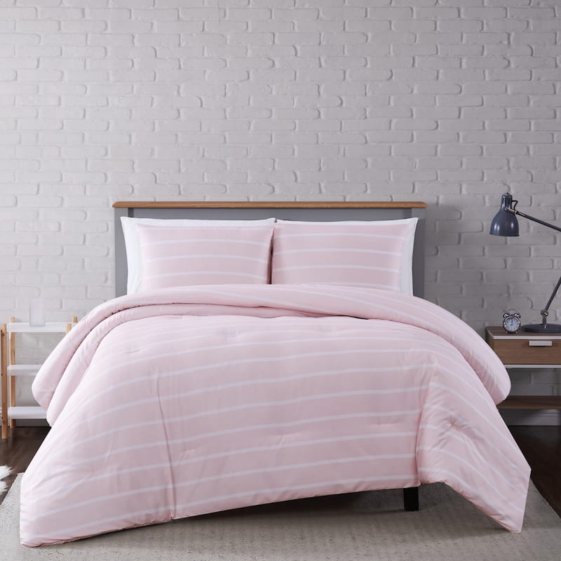 Porch & Den Sorrento Striped 3-piece Comforter Set