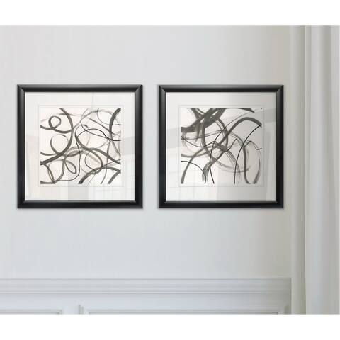 Wexford Home 'Dancing in the Wind I' 2-piece Framed Wall Art Set