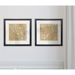 Birch Wood I -Framed Set