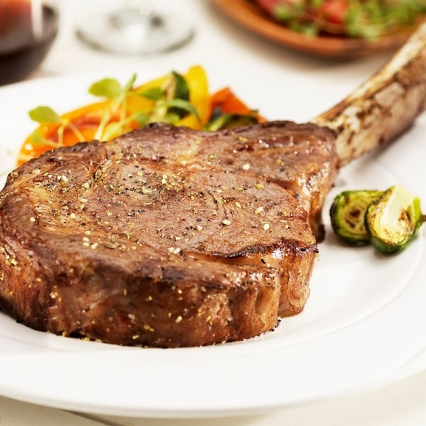 Chicago Steak Company 2 (30-oz) Premium Angus Beef Wet Aged T-Hawk. Opens flyout.