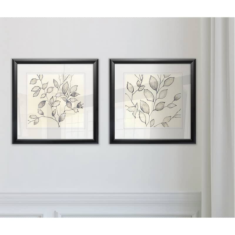 Whispering Leaves I -Framed Set