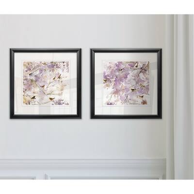 Wexford Home 'Lavender Spring I' Framed Set