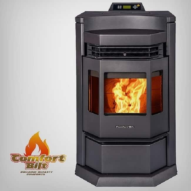 HP22-N Carbon Black Comfortbilt Pellet Stove