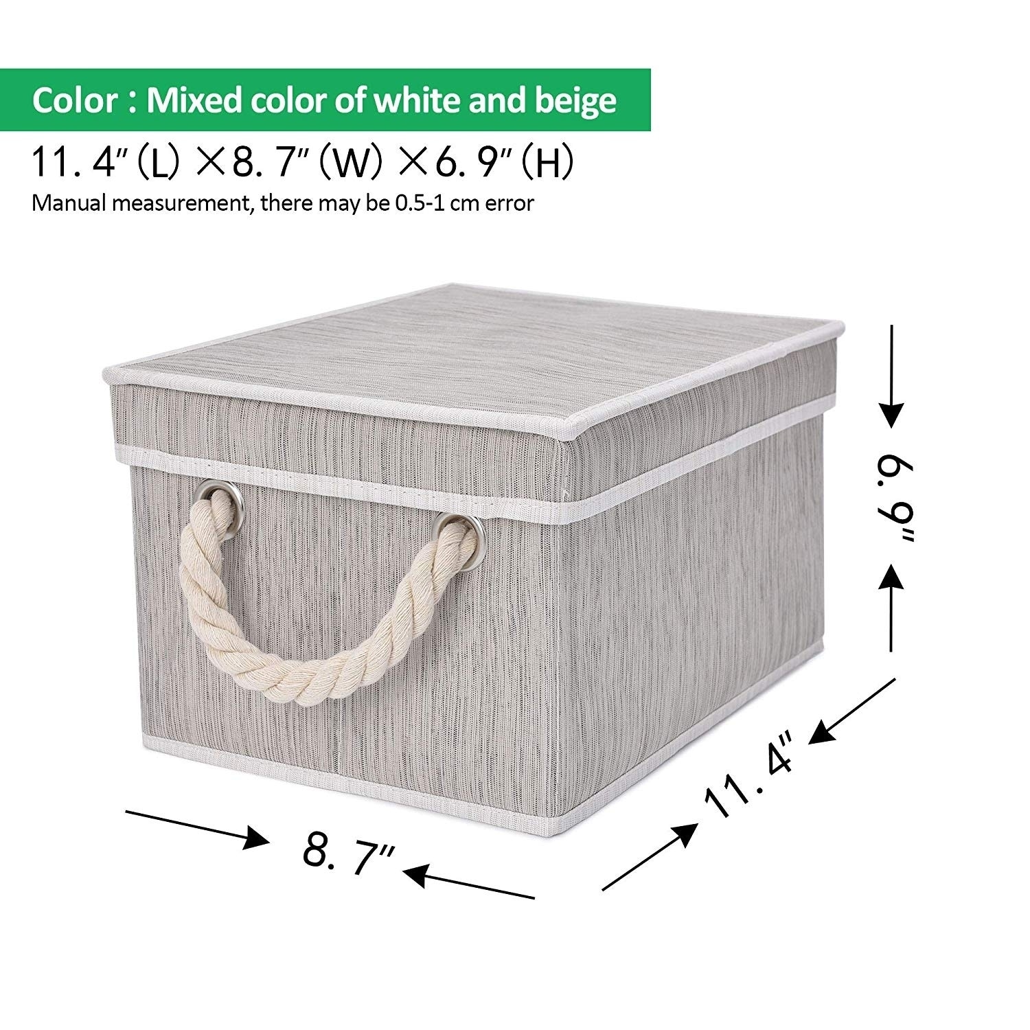Toy Storage Cotton Rope Decorative Baskets for Laundry Storage Baskets Terracotta Woven Basket Closet