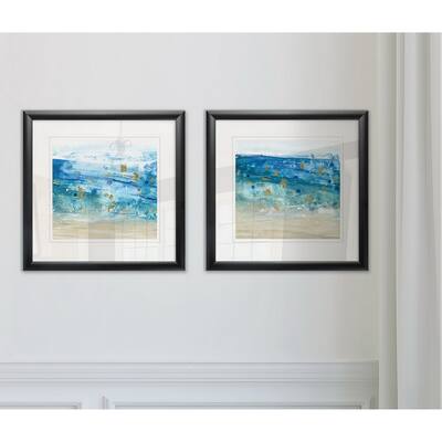 'Sea Glass Summer I' Framed Set