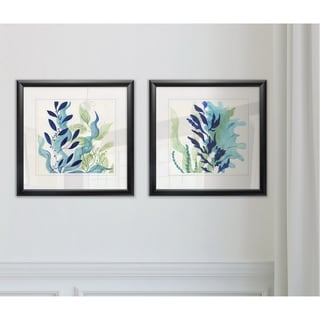 Blue Coral I -Framed Set