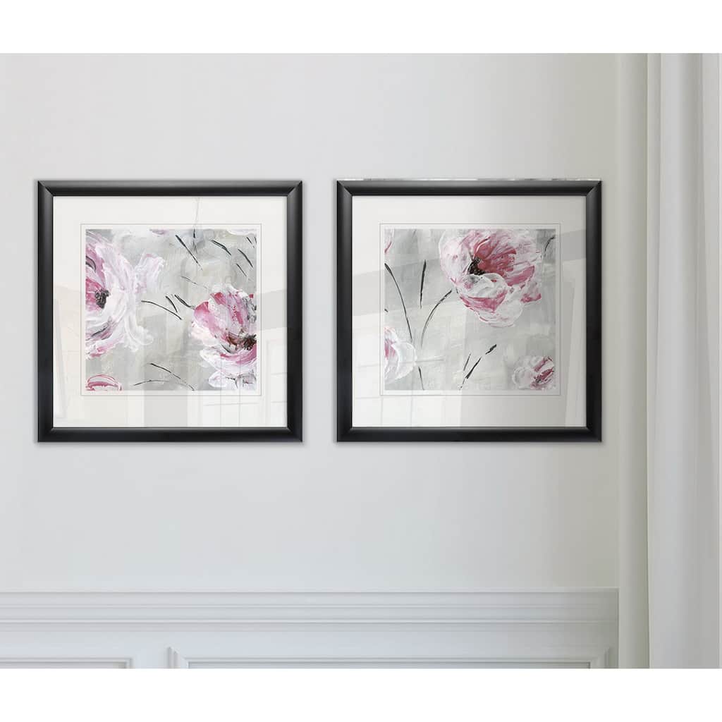 Blush Bloom I -Framed Set