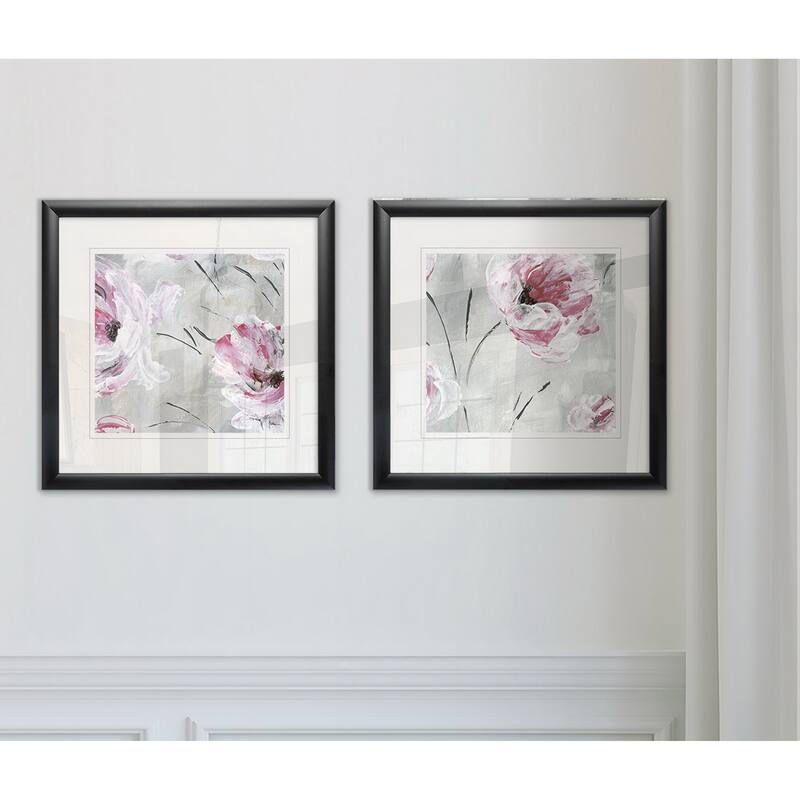 Blush Bloom I -Framed Set