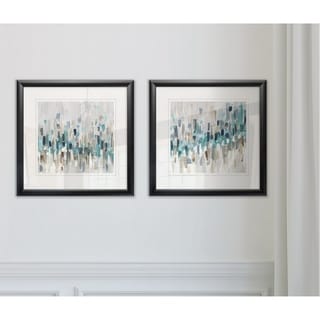Staccato Blue I -Framed Set