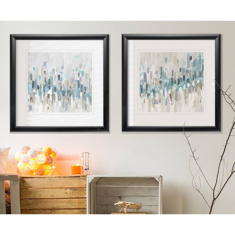 Staccato Blue I -Framed Set