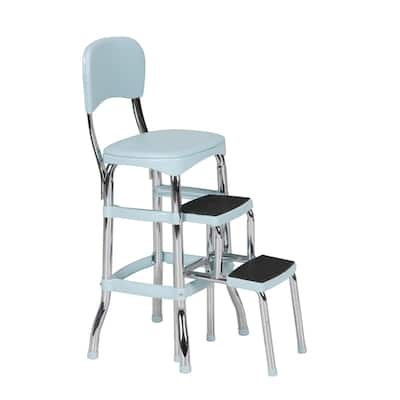 COSCO Stylaire Retro Chair/ Step Stool with sliding steps - Bed Bath ...