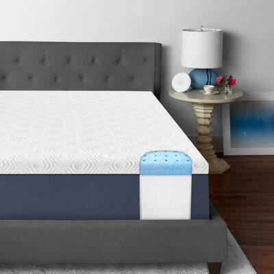 SensorPEDIC 12-Inch Dual Layer Memory Foam Mattress-In-A-Box