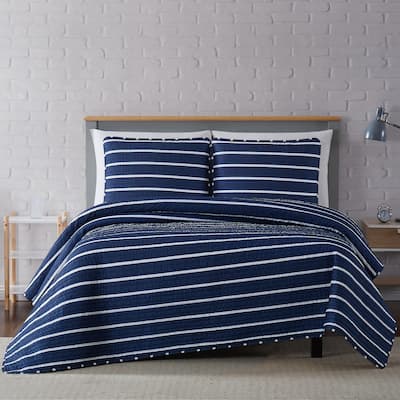 Carson Carrington Tomterna Stripe 3-piece Quilt Set