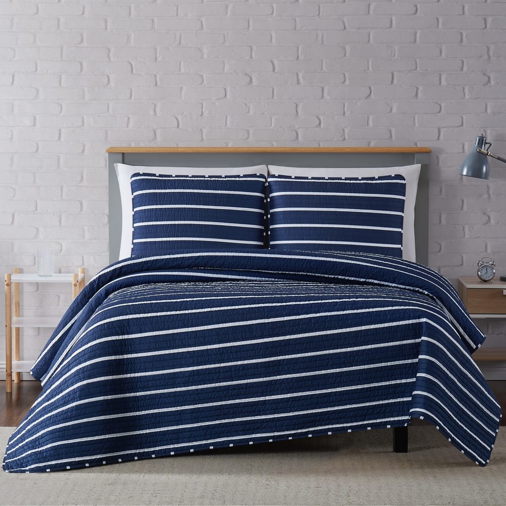 Carson Carrington Tomterna Stripe 3-piece Quilt Set