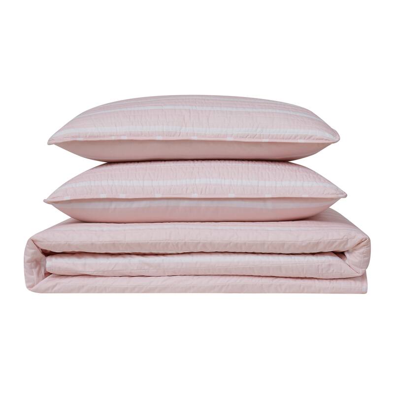 Carson Carrington Tomterna Stripe 3-piece Quilt Set
