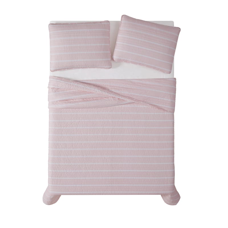Carson Carrington Tomterna Stripe 3-piece Quilt Set